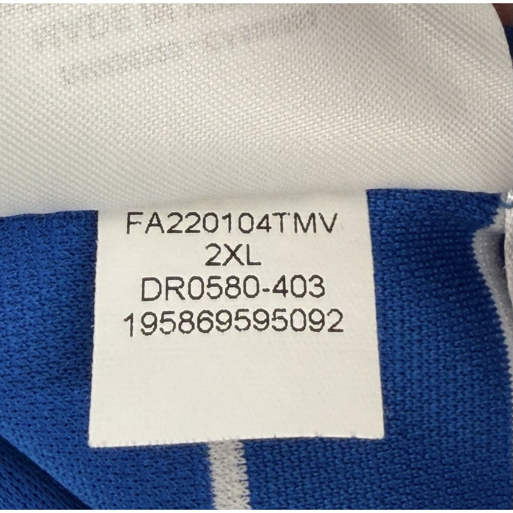 Jordan Air Mens Striped UCLA Polo blue XXL - Picture 5 of 5